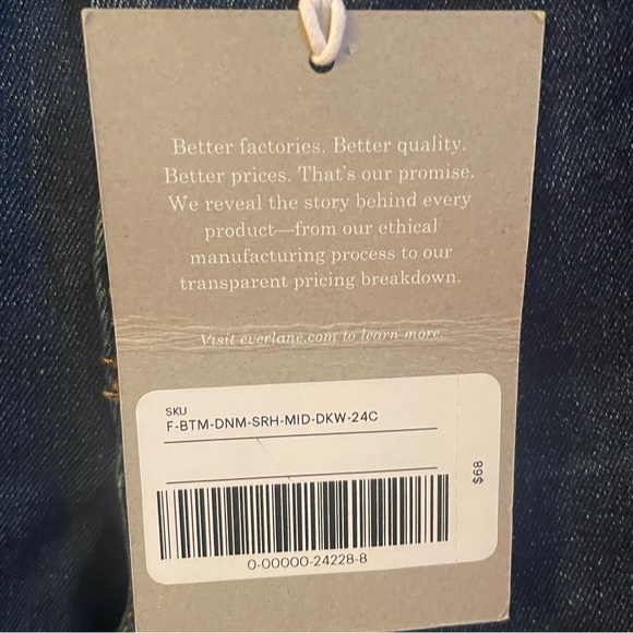 Everlane - The Authentic Stretch High-Rise Skinny - Picture 5 of 7